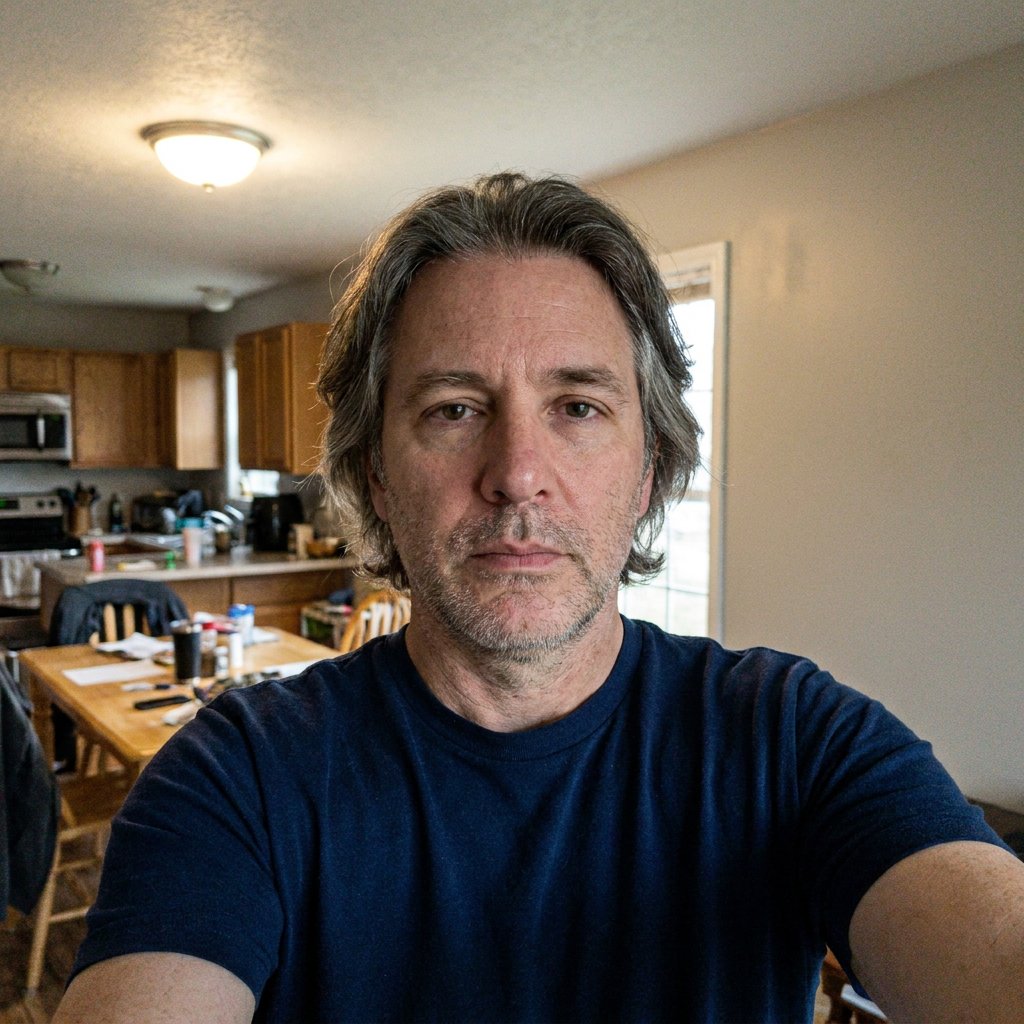 Selfie przed generowaniem — przykład 12