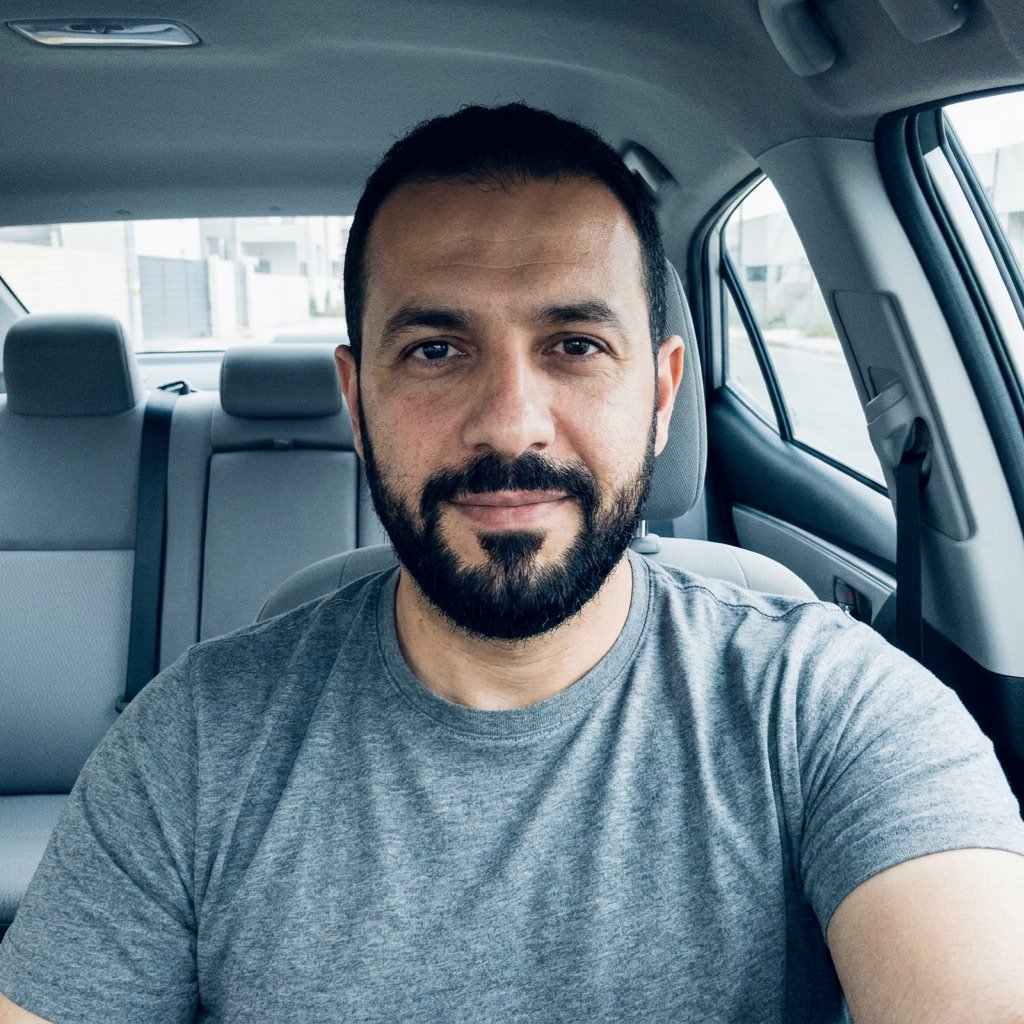 Selfie przed generowaniem — przykład 8