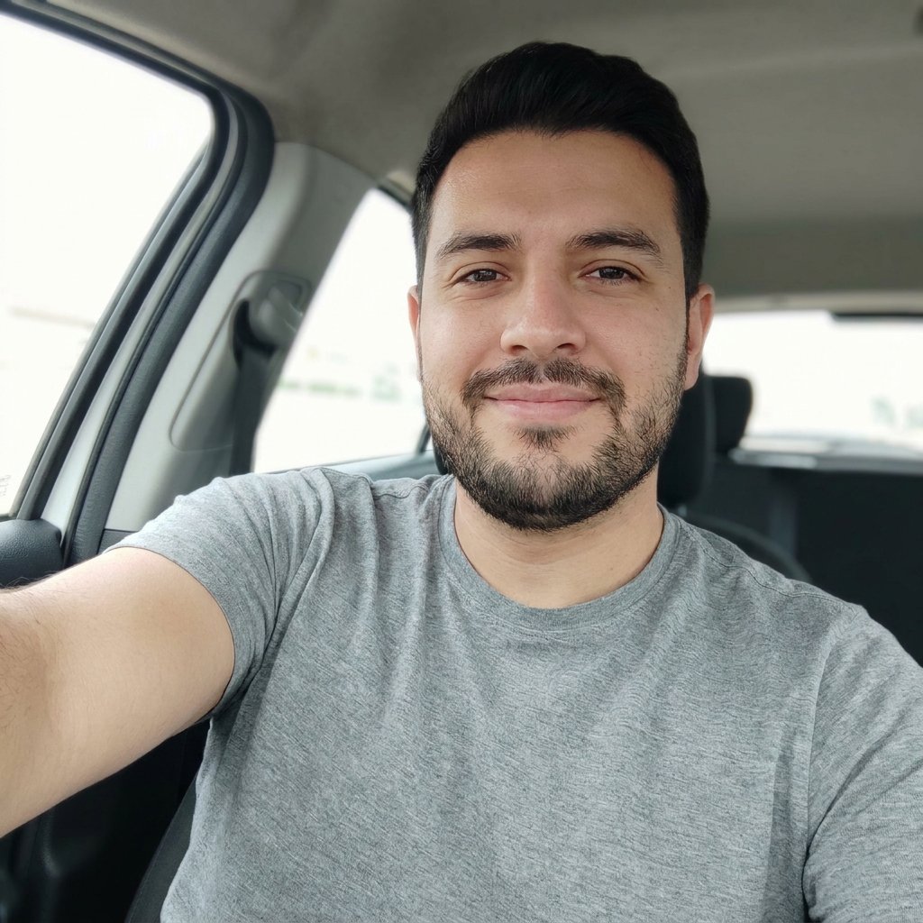 Selfie przed generowaniem — przykład 6