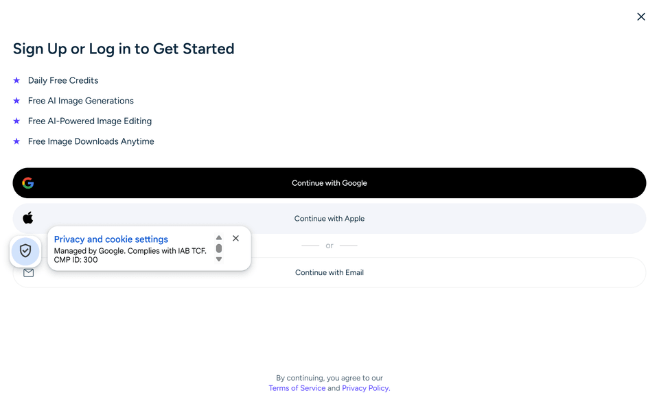 AI Ease, écran 1 du parcours gratuit