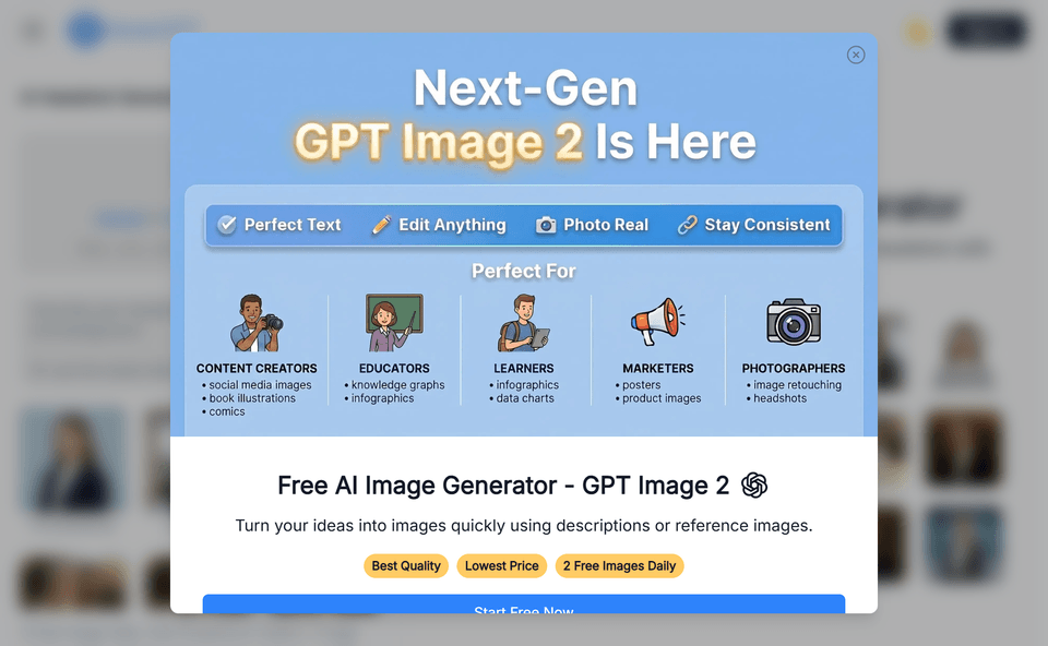 NoteGPT, écran 2 du parcours gratuit