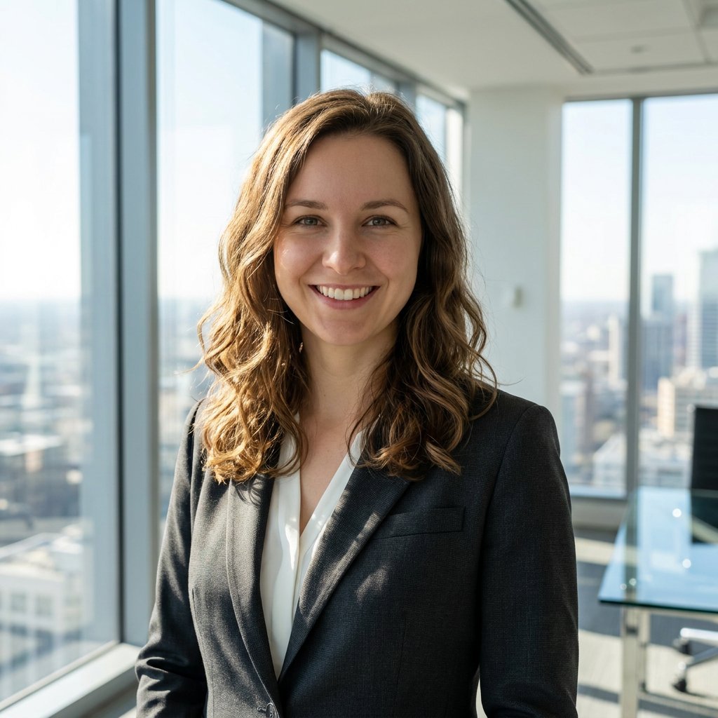 Corner Office – background option for AI model headshots