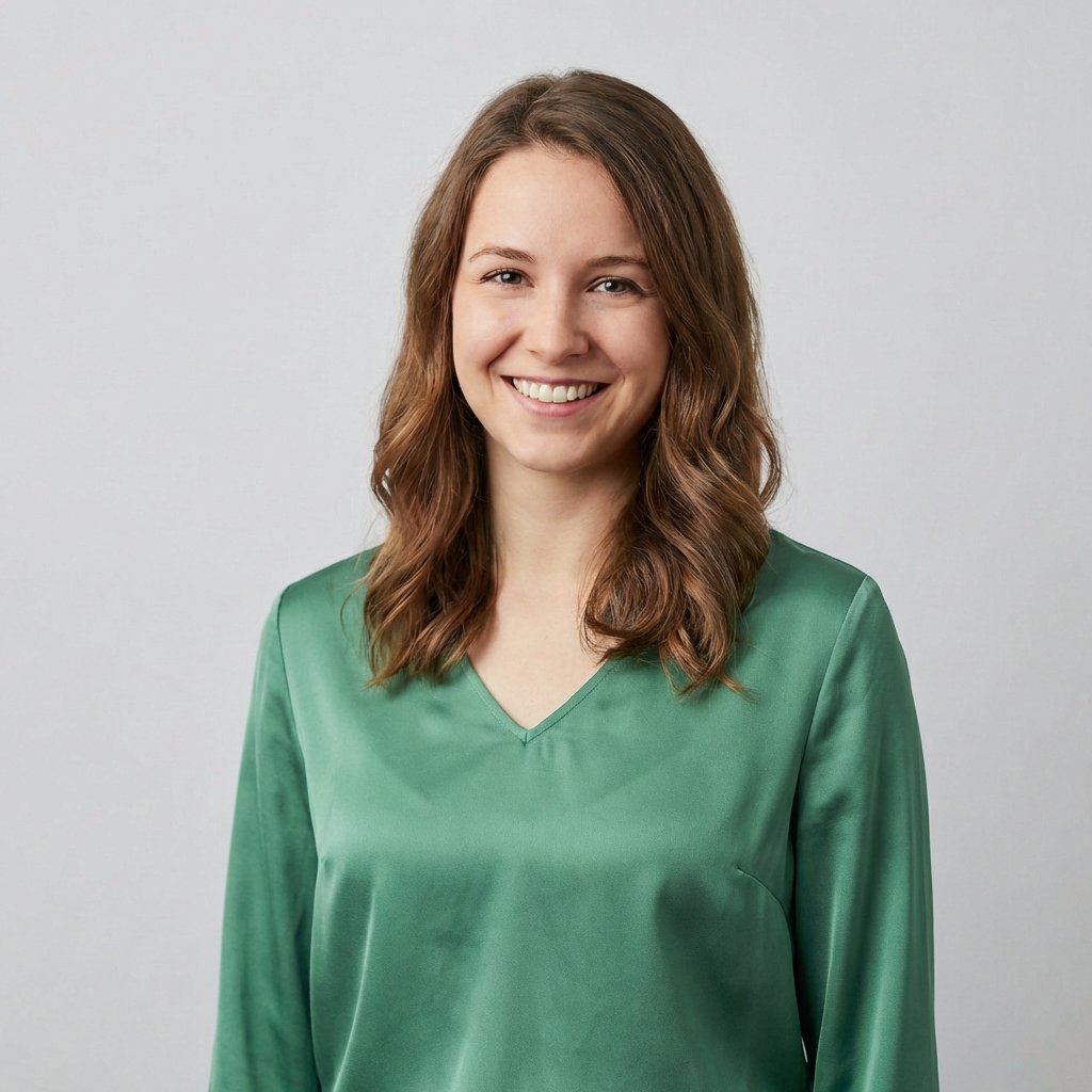 Silk Blouse – outfit option for AI actor headshots